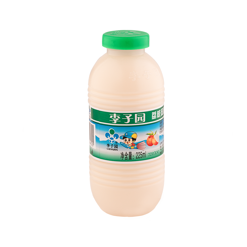 荔枝风味乳饮料，单瓶净含量225ml